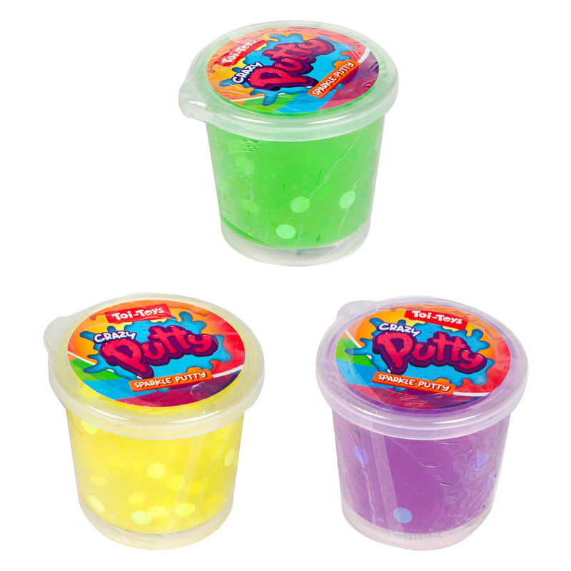 Load image into Gallery viewer, Toi-toys putty met gliters 6ass