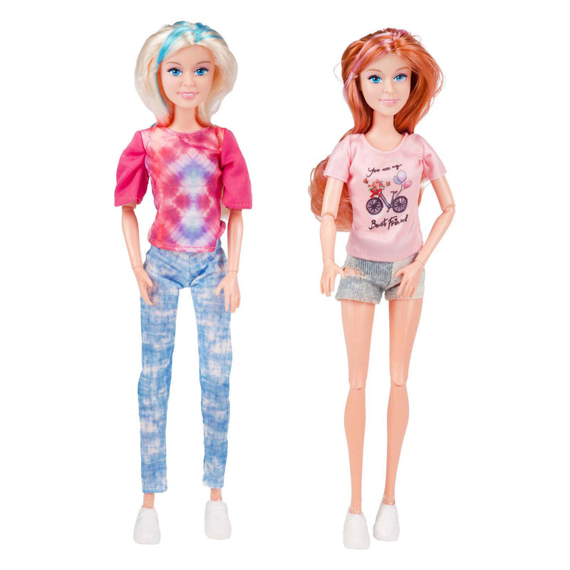 Load image into Gallery viewer, Toi-toys toi toys lauren tienerpop op fiets