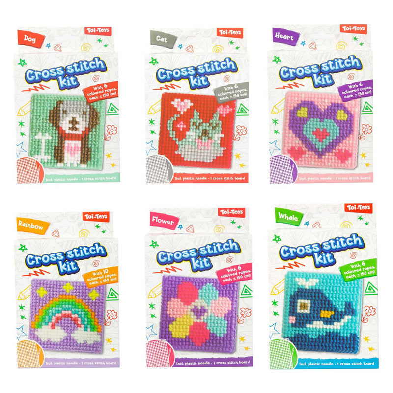 Afbeelding laden in galerijviewer, Toi-toys toi toys borduurset kruissteek