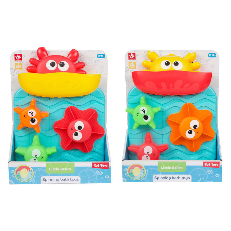 Load image into Gallery viewer, Toi-toys little stars badspeelgoed watermolen krab