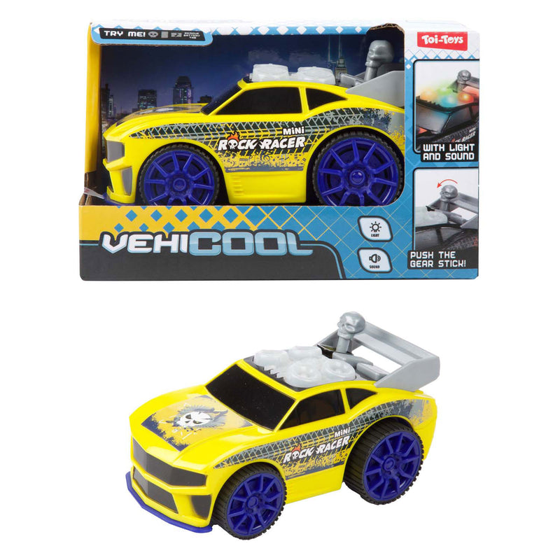 Load image into Gallery viewer, Toi-toys vehicool rally raceauto 'rock racer' met licht en geluid