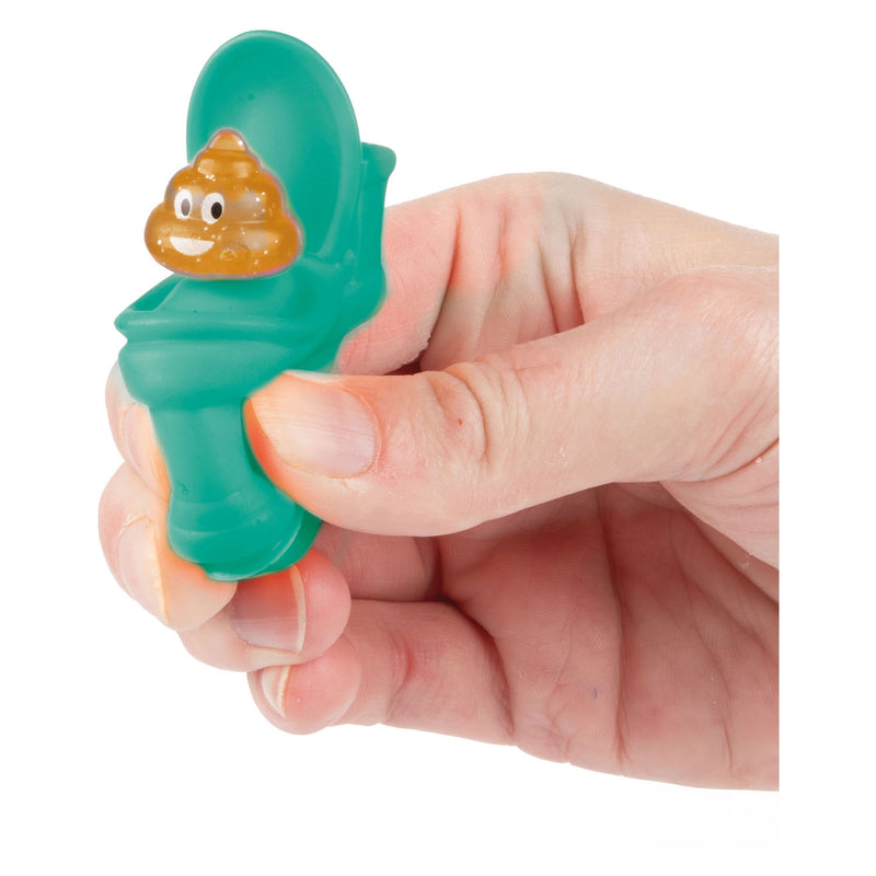 Afbeelding laden in galerijviewer, Toi-toys funny poo knijptoiletten glitter drol set van 3 stuks 2 assorti