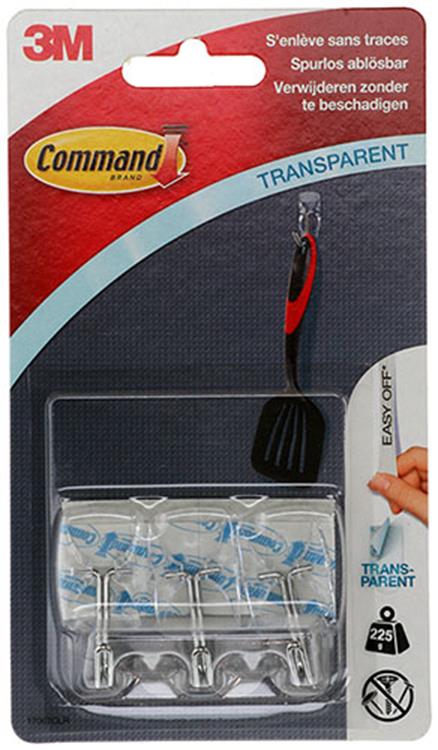 Load image into Gallery viewer, 3m 1009237 - command kl haakjes tr wit | 9 stuks