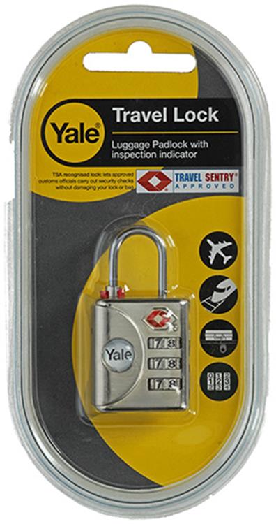 Afbeelding laden in galerijviewer, Yale 1018558 - tsa cijferhangslot ytp1 32 119 1 32mm | 5 stuks