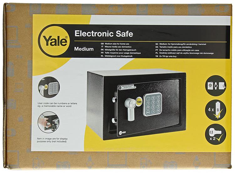 Afbeelding laden in galerijviewer, Yale 1005303 - home safe value-line ypysv250db1 250x350x250mm | 1 stuks