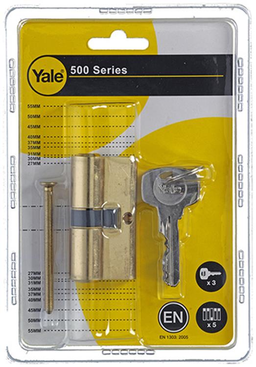 Load image into Gallery viewer, Yale 1006528 - profielcilinder 500 mp 60mm(30 30) | 5 stuks