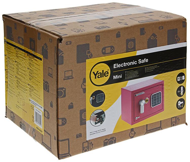 Load image into Gallery viewer, Yale 1047116 - value safe mini roze | 1 stuks