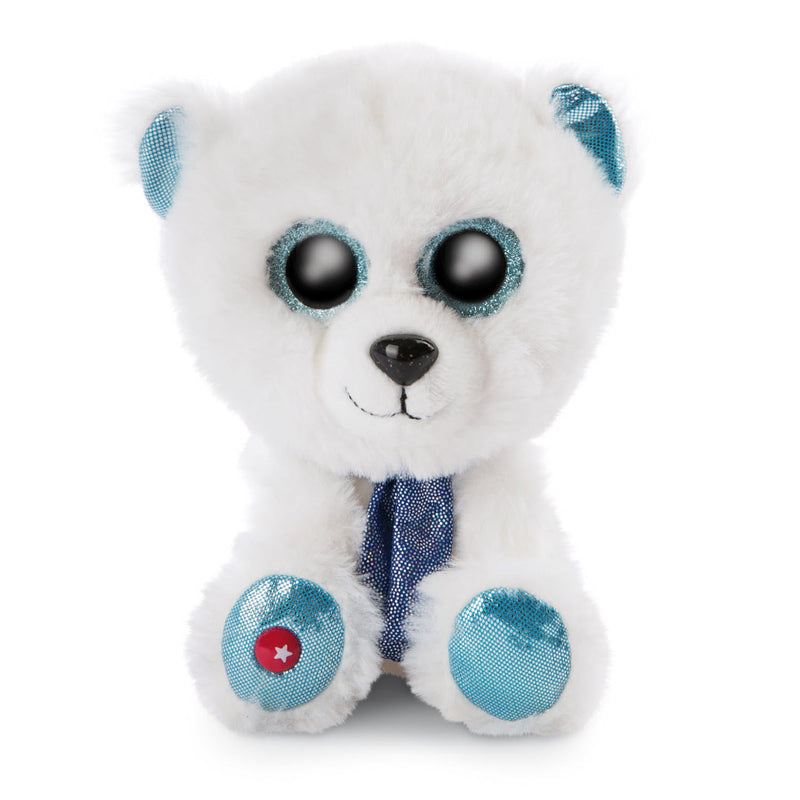 Load image into Gallery viewer, Nici Glubschis Pluchen Knuffel Winter Ijsbeer Benjie, 15cm