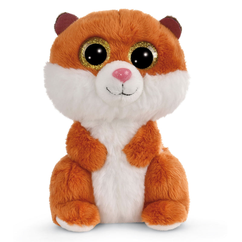 Load image into Gallery viewer, Nici Glubschis Pluchen Knuffel Hamster Stubbi, 15cm