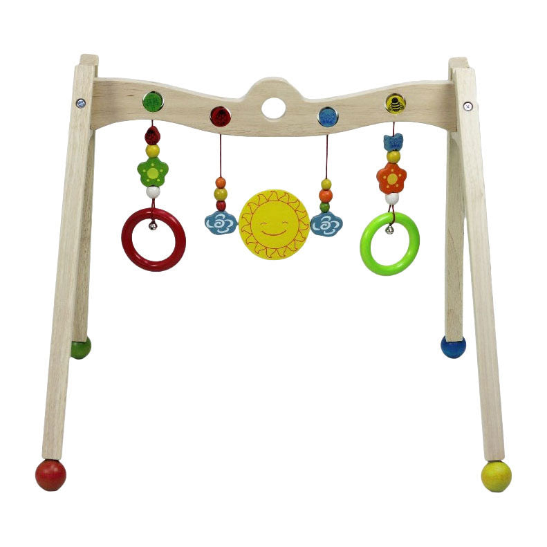 Afbeelding laden in galerijviewer, Primi passi - houten babygym activity