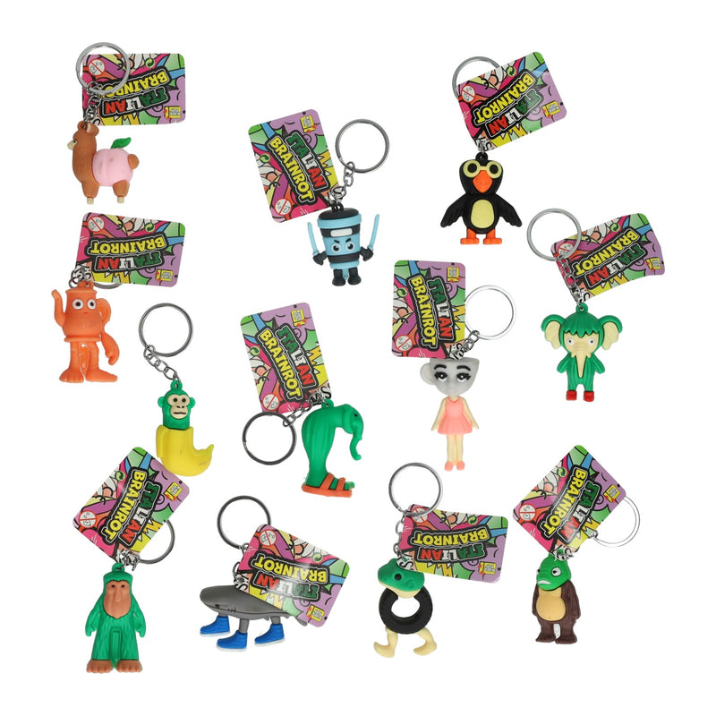 Afbeelding laden in galerijviewer, Jono toys brainrot 3d sleutelhanger