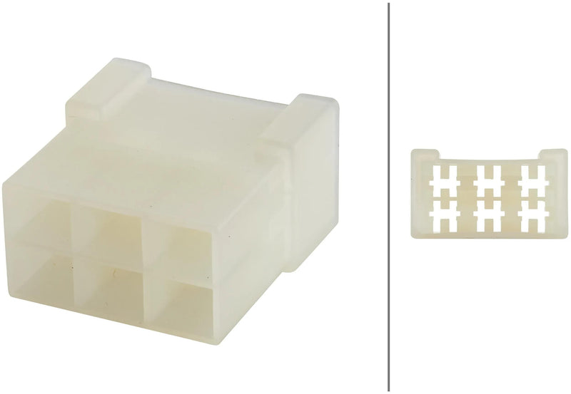 Load image into Gallery viewer, Hella steckgehäuse connector housing 6-polig