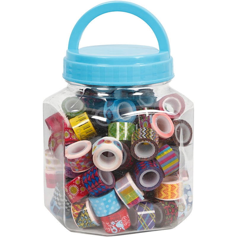 Load image into Gallery viewer, Creativ company tape, b: 12 mm, diverse kleuren, 90x2 m 1 doosje