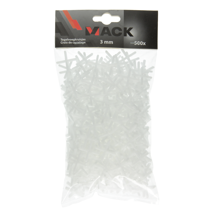 Load image into Gallery viewer, Mack 1004609 - tegelvoegkruisjes 3mm 500st | 10 stuks