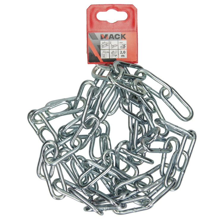 Load image into Gallery viewer, Mack 1005001 - ketting schakel lang din5685-1ø 5mm l 35mm 2m wwl 125 kg | 5 stuks