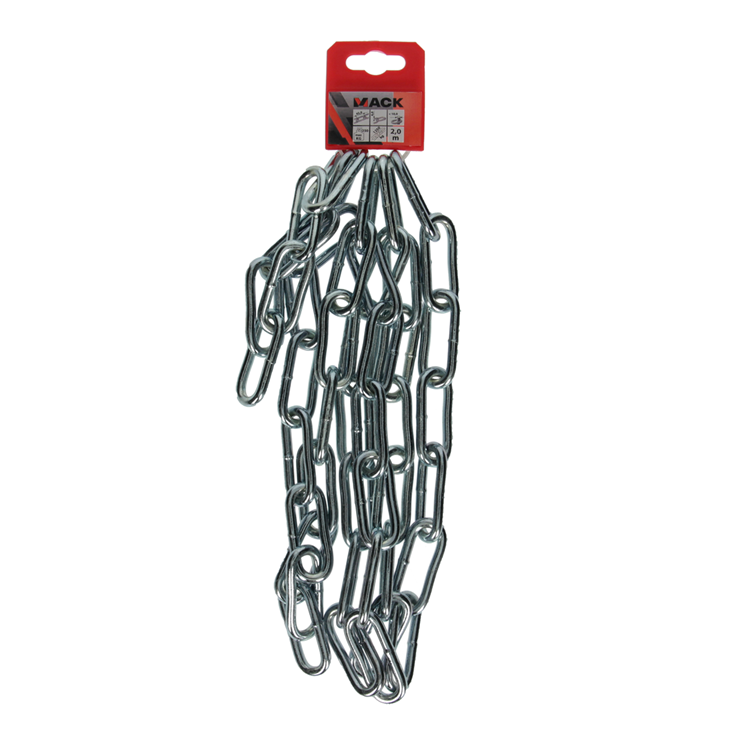 Load image into Gallery viewer, Mack 1005002 - ketting schakel lang din5685-1ø 6mm l 42mm 2m wwl 160 kg | 5 stuks