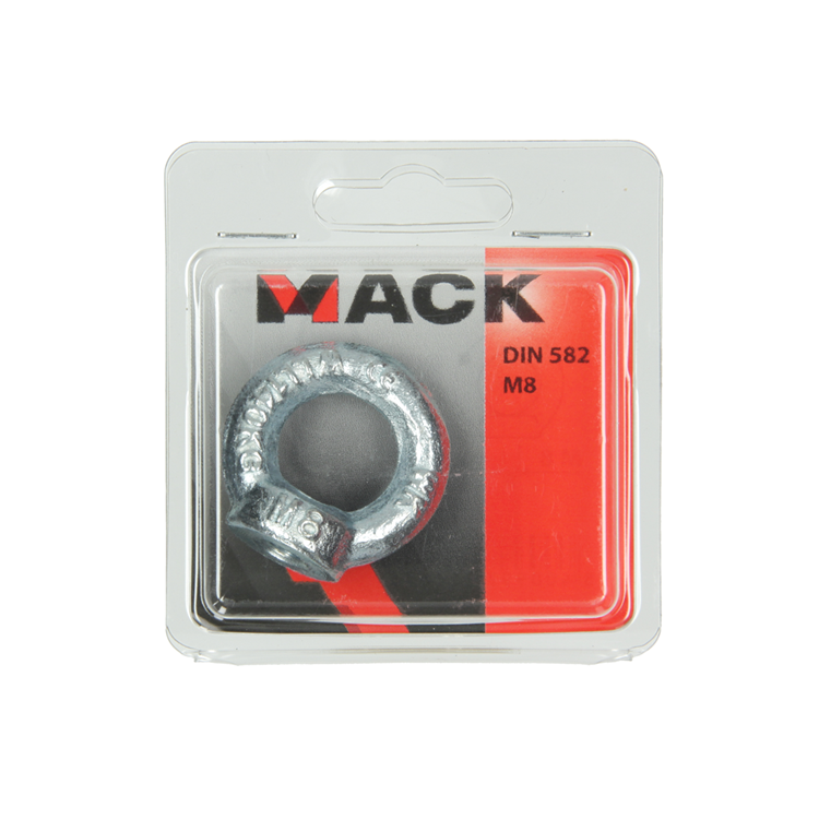 Load image into Gallery viewer, Mack 1006884 - 1 ringmoer verzinkt din 582 m8 bl | 5 stuks