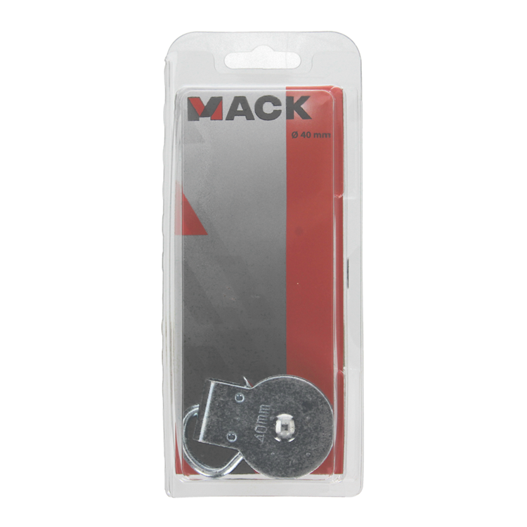 Load image into Gallery viewer, Mack 1006910 - 1 katrol wiel + haak 40mm | 5 stuks