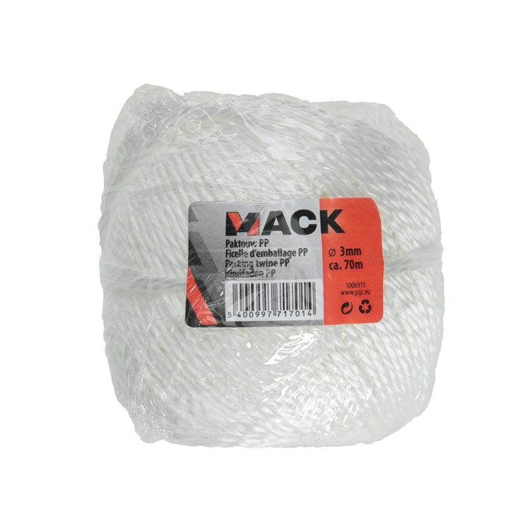 Load image into Gallery viewer, Mack 1006915 - paktouw pp 3mm ca 70m | 10 stuks