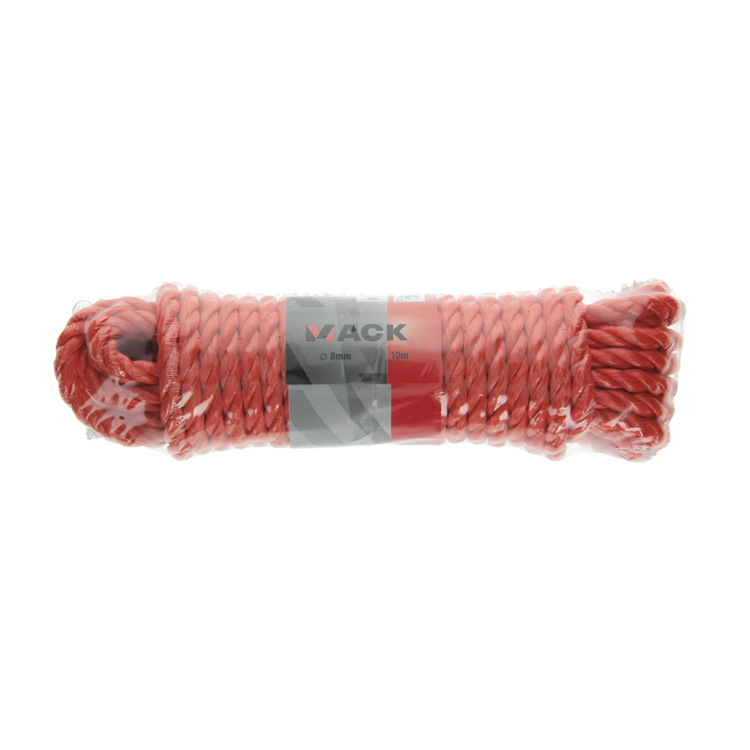 Load image into Gallery viewer, Mack 1006919 - pp gedraaid oranje streng 8mm 10m | 5 stuks