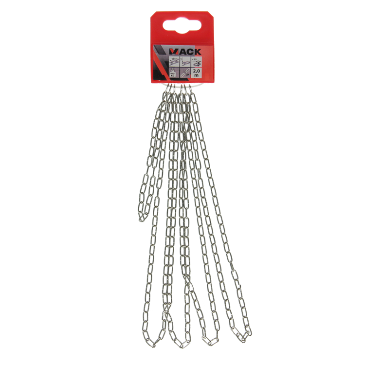 Load image into Gallery viewer, Mack 1006933 - koekoeksketting vernikkeld ø 1,1mm l 7mm 2m | 5 stuks