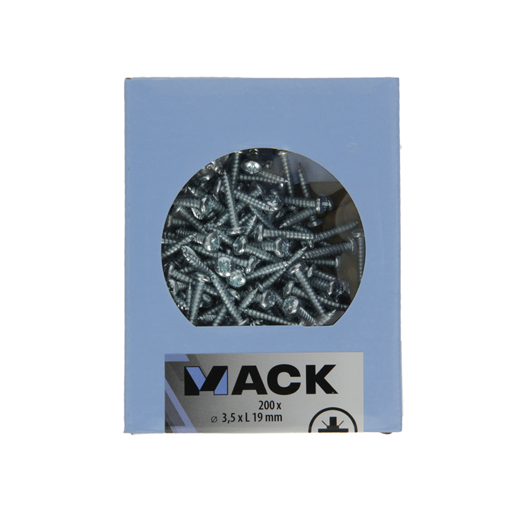 Load image into Gallery viewer, Mack 1006997 - zelftap. schroef cyl. kop 200 200 st 3,5x19mm | 10 stuks