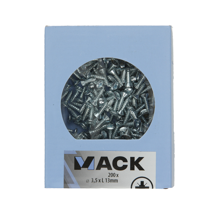 Load image into Gallery viewer, Mack 1007007 - zelftap. schroef bvz kop 200 200 st 3,5x13mm | 5 stuks