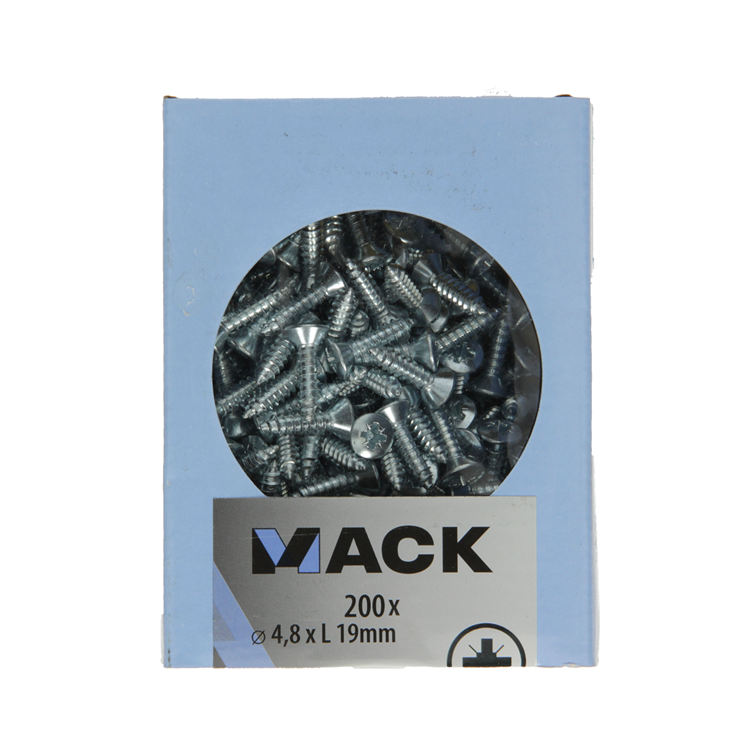 Load image into Gallery viewer, Mack 1007009 - zelftap. schroef bvz kop 200 200 st 4,8x19mm | 5 stuks
