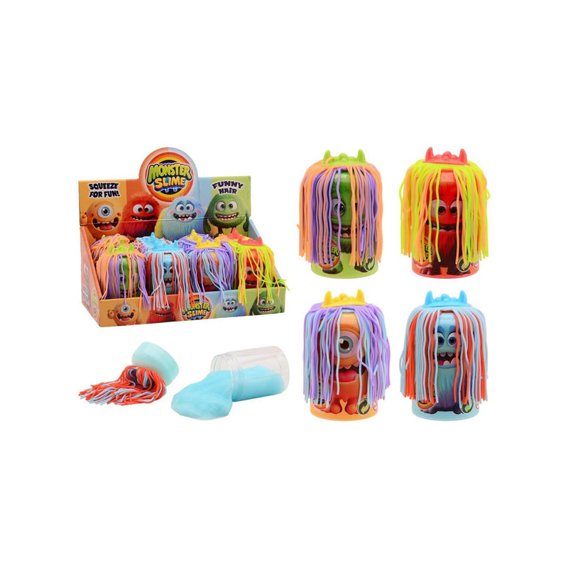 Load image into Gallery viewer, Johntoy crazy hair monster slime putty