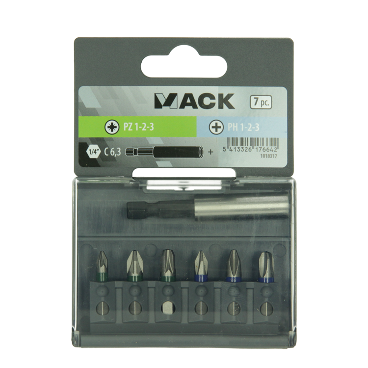 Load image into Gallery viewer, Mack 1018317 - schroefbit set 7 delig | 5 stuks