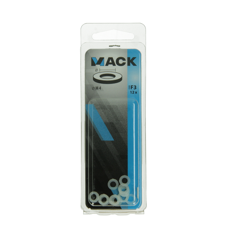 Load image into Gallery viewer, Mack 1017729 - sluitring nylon 12 st m4 | 10 stuks