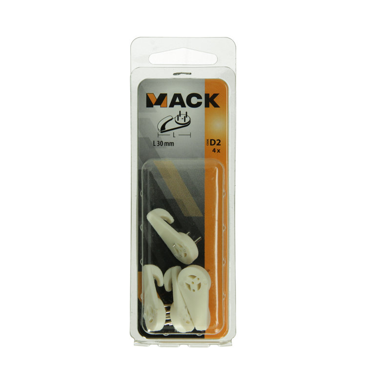 Load image into Gallery viewer, Mack 1017844 - betonhaak kunststof 4st 30mm | 10 stuks