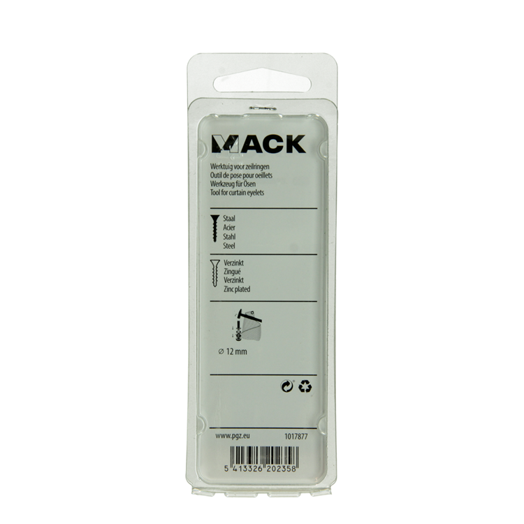 Load image into Gallery viewer, Mack 1017877 - werktuig voor zeilringen staal1 st 12 mm | 5 stuks