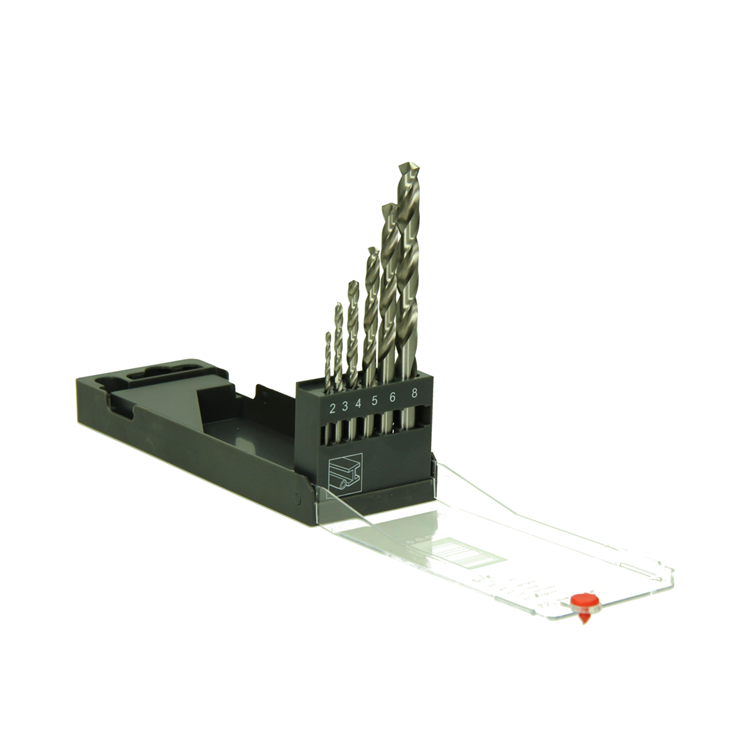 Load image into Gallery viewer, Mack 1011625 - metaalboor hss g din 338 set 6-delig 2-8mm | 5 stuks