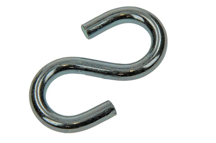 Load image into Gallery viewer, Mack 1006853 - 2 open s-haken verzinkt bl 5,0x45mm | 5 stuks