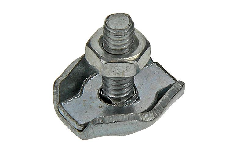 Load image into Gallery viewer, Mack 1006862 - 2 staaldraadklemmen simplex verzinkt 2mm bl | 5 stuks