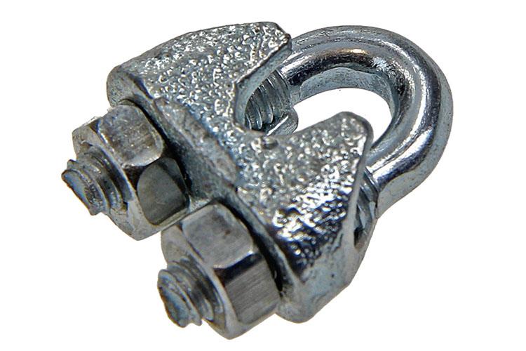 Load image into Gallery viewer, Mack 1006864 - 4 staaldraadklemmen crosby verzinkt 3mm bl | 5 stuks