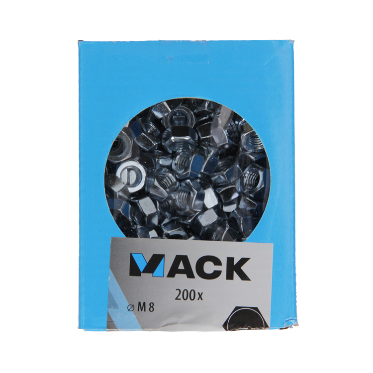 Load image into Gallery viewer, Mack 1007097 - zeskantmoeren 200 st m8 | 5 stuks