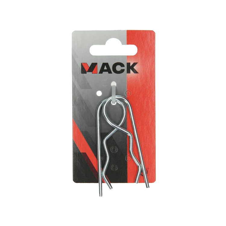 Load image into Gallery viewer, Mack 1008455 - 2 enkele borgveren 3mm verzinkt | 10 stuks