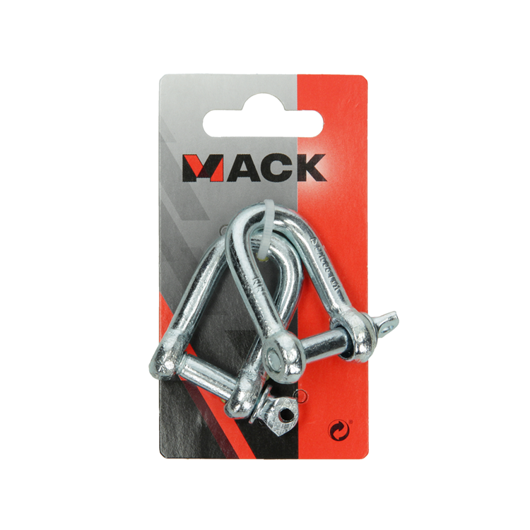 Load image into Gallery viewer, Mack 1008468 - 2 kelven recht 8mm verzinkt | 10 stuks