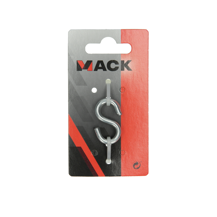 Load image into Gallery viewer, Mack 1008483 - 2 open s-haken 4,0 x 35mm verzinkt | 10 stuks