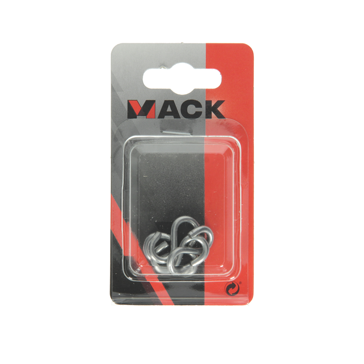 Load image into Gallery viewer, Mack 1008485 - 4 open s-haken 3,0x30mm verzinkt | 10 stuks