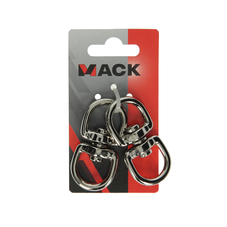 Load image into Gallery viewer, Mack 1008532 - 2 draainagels vernikkeld 20x20mm k | 5 stuks