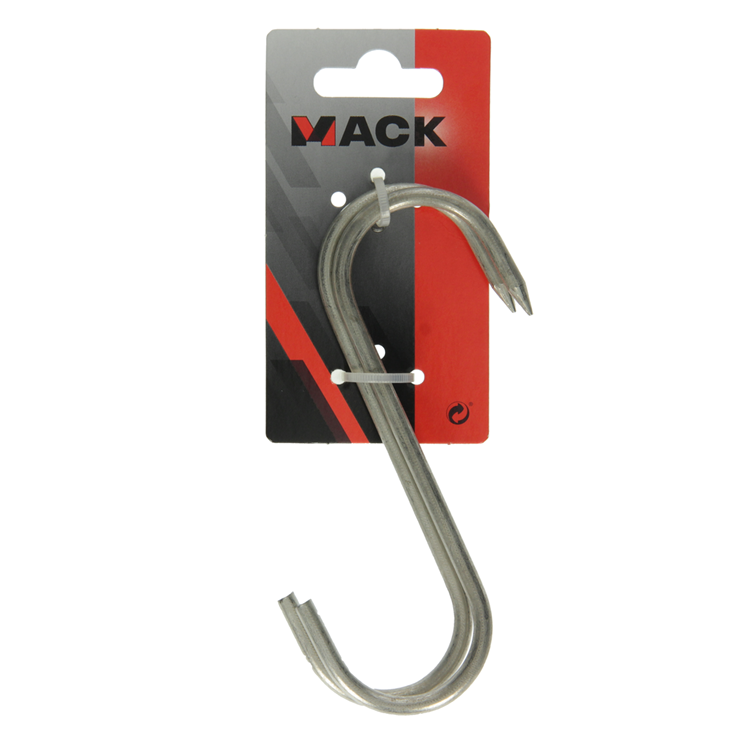 Load image into Gallery viewer, Mack 1008566 - 2 vertinde vleeshaken 5,2 x 140mm | 10 stuks