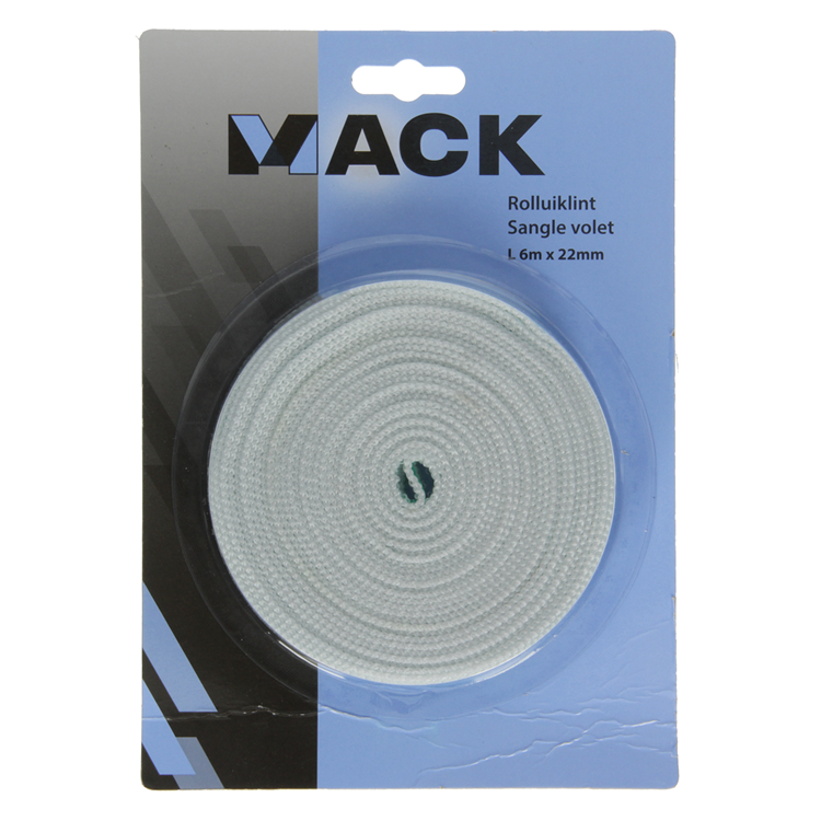 Load image into Gallery viewer, Mack 1010056 - rolluiklint 6mx22mm | 5 stuks