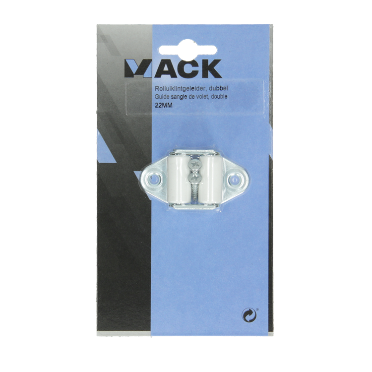 Load image into Gallery viewer, Mack 1010106 - 1 dubbele rolluiklintgeleider 22mm | 10 stuks