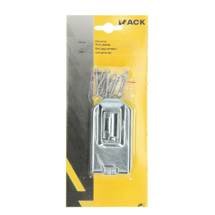 Load image into Gallery viewer, Mack 1014123 - 1 kistoverval staal gegalvaniseerd 155 mm | 5 stuks