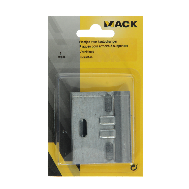 Load image into Gallery viewer, Mack 1013781 - 2 plaatjes voor kastophanger | 10 stuks