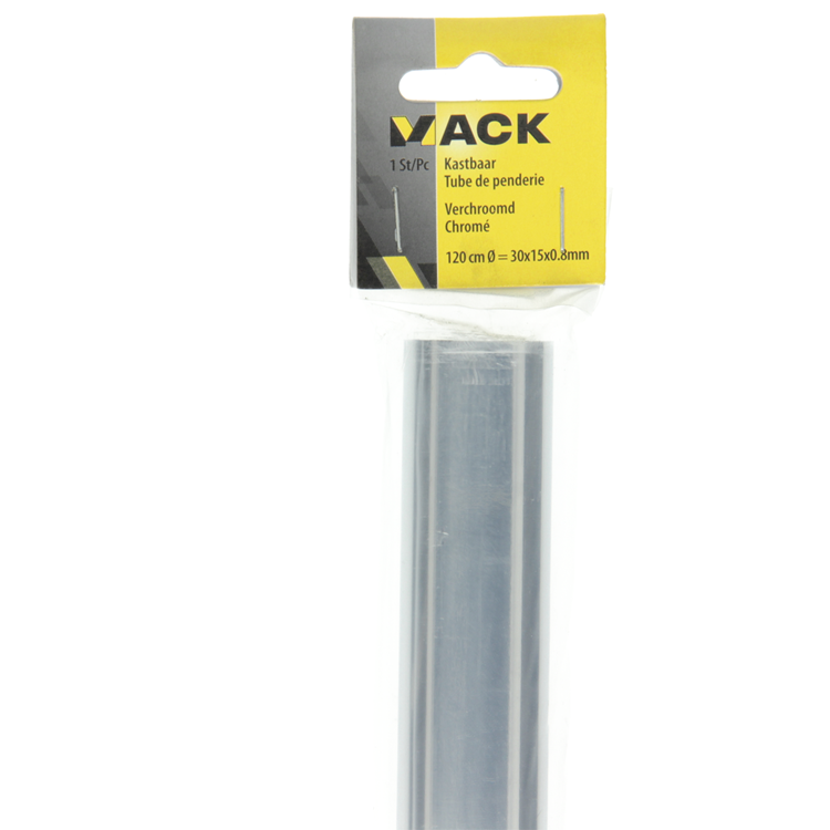 Load image into Gallery viewer, Mack 1014447 - kastbaar verchroomd l 120 cm h 30 x b 15 x 0,8 mm | 5 stuks