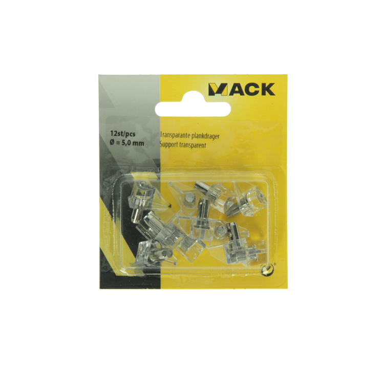 Load image into Gallery viewer, Mack 1014490 - 12 plankdragers transparant ø 5 mm | 5 stuks